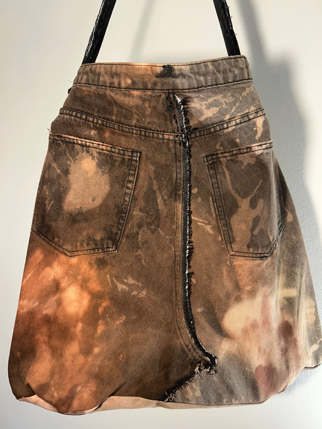 Tie-Dyed Brown Brother Bag