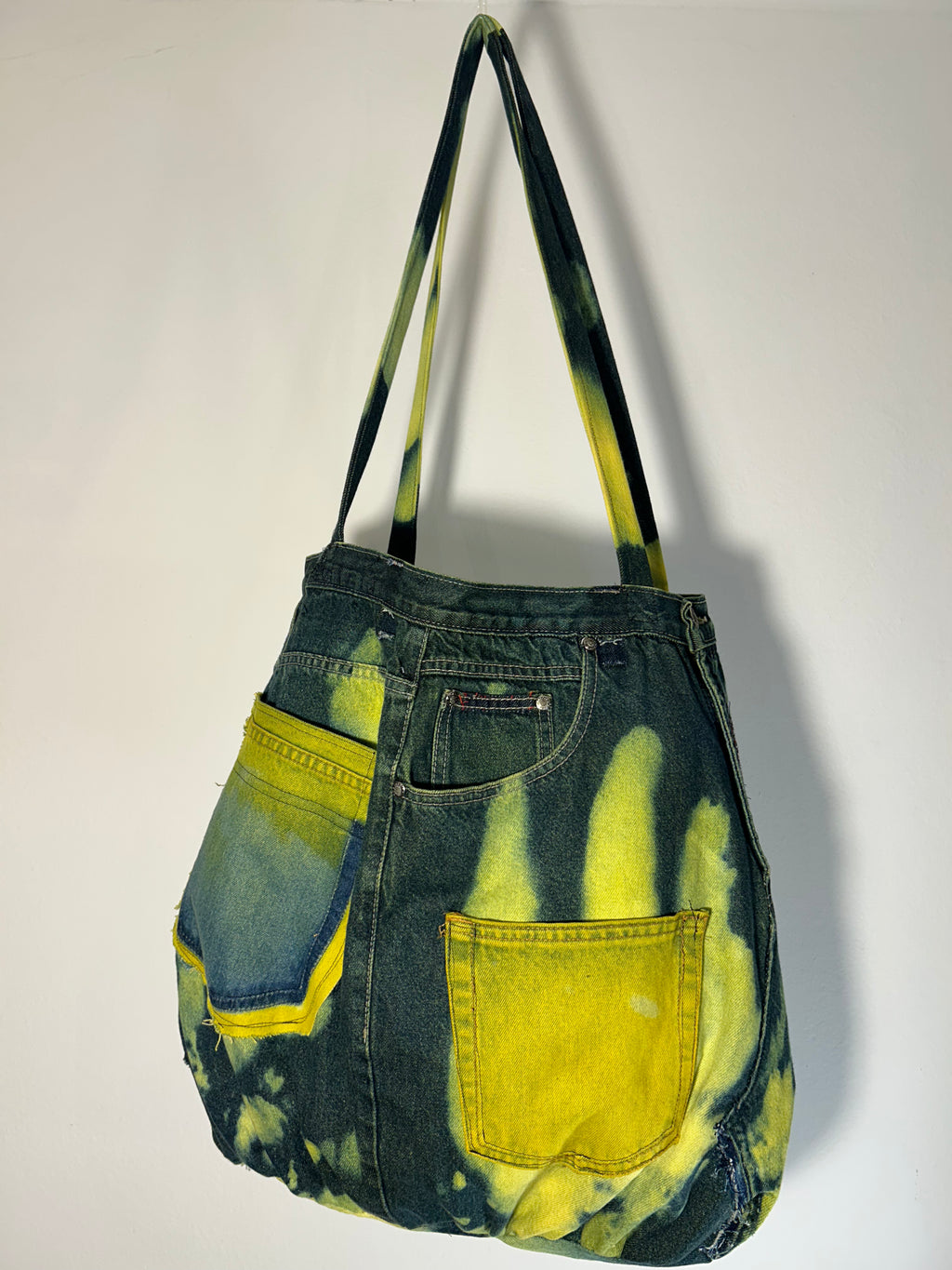 Tie-Dyed Lemon Drop Bag