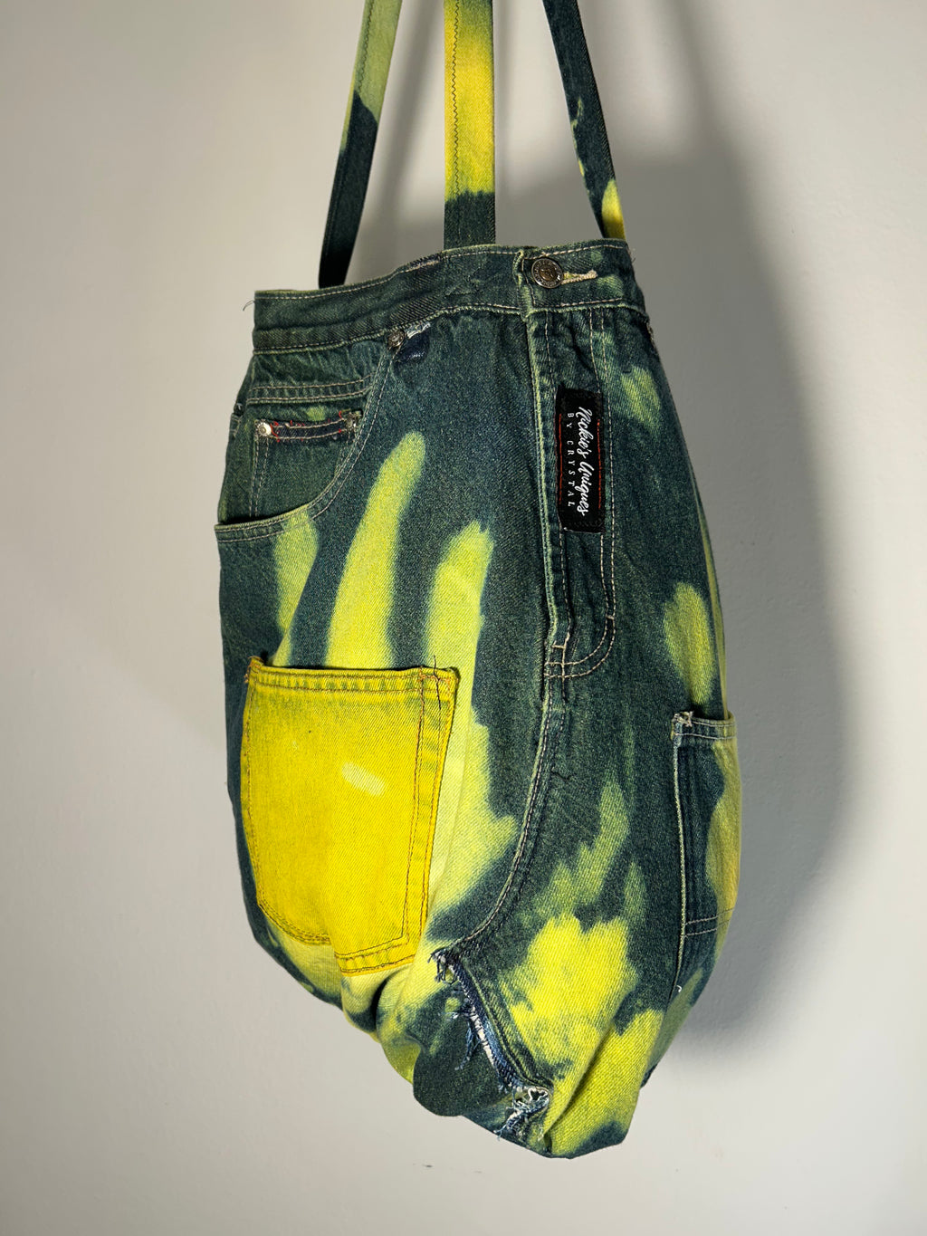 Tie-Dyed Lemon Drop Bag