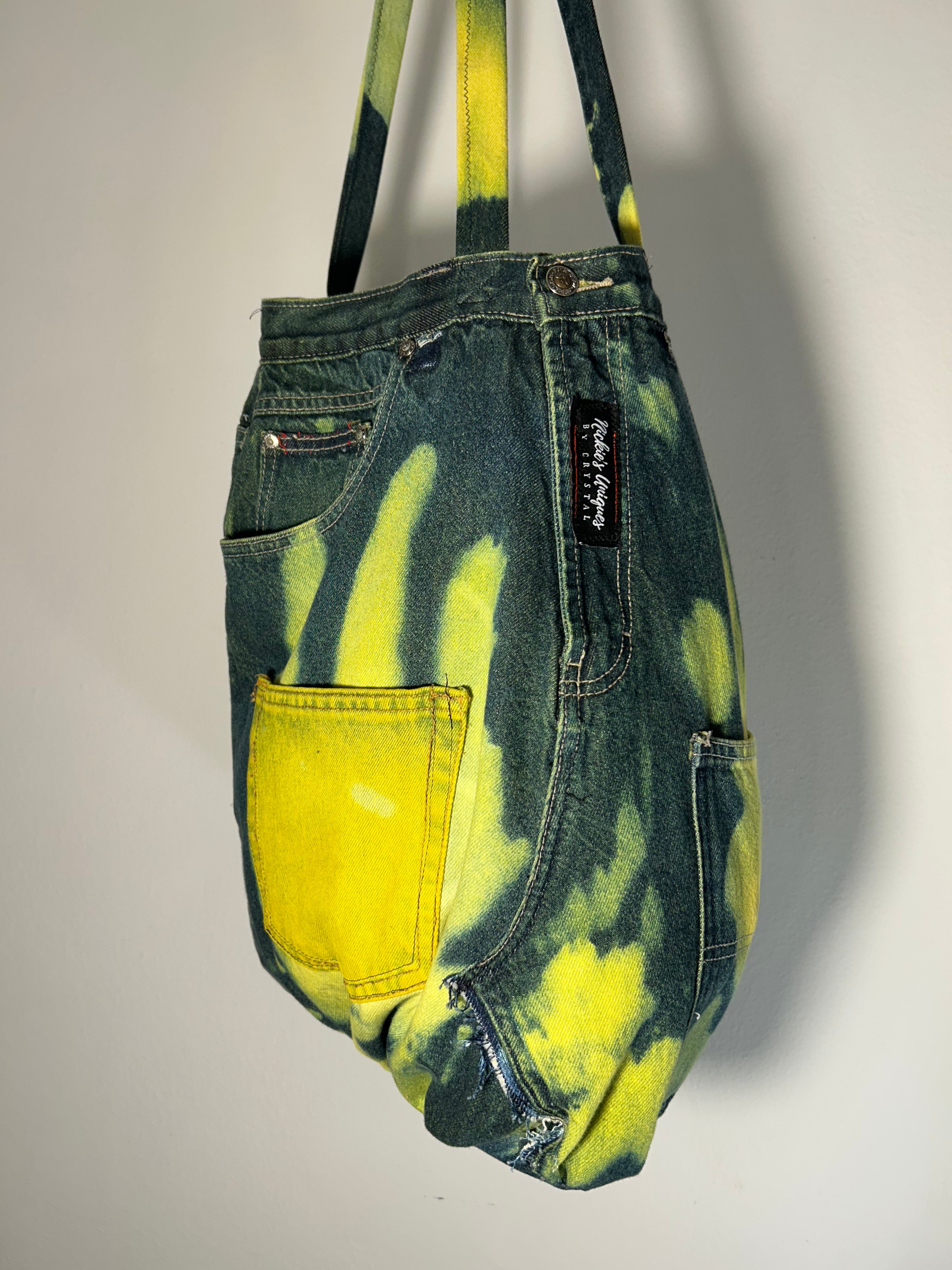 Tie-Dyed Lemon Drop Bag