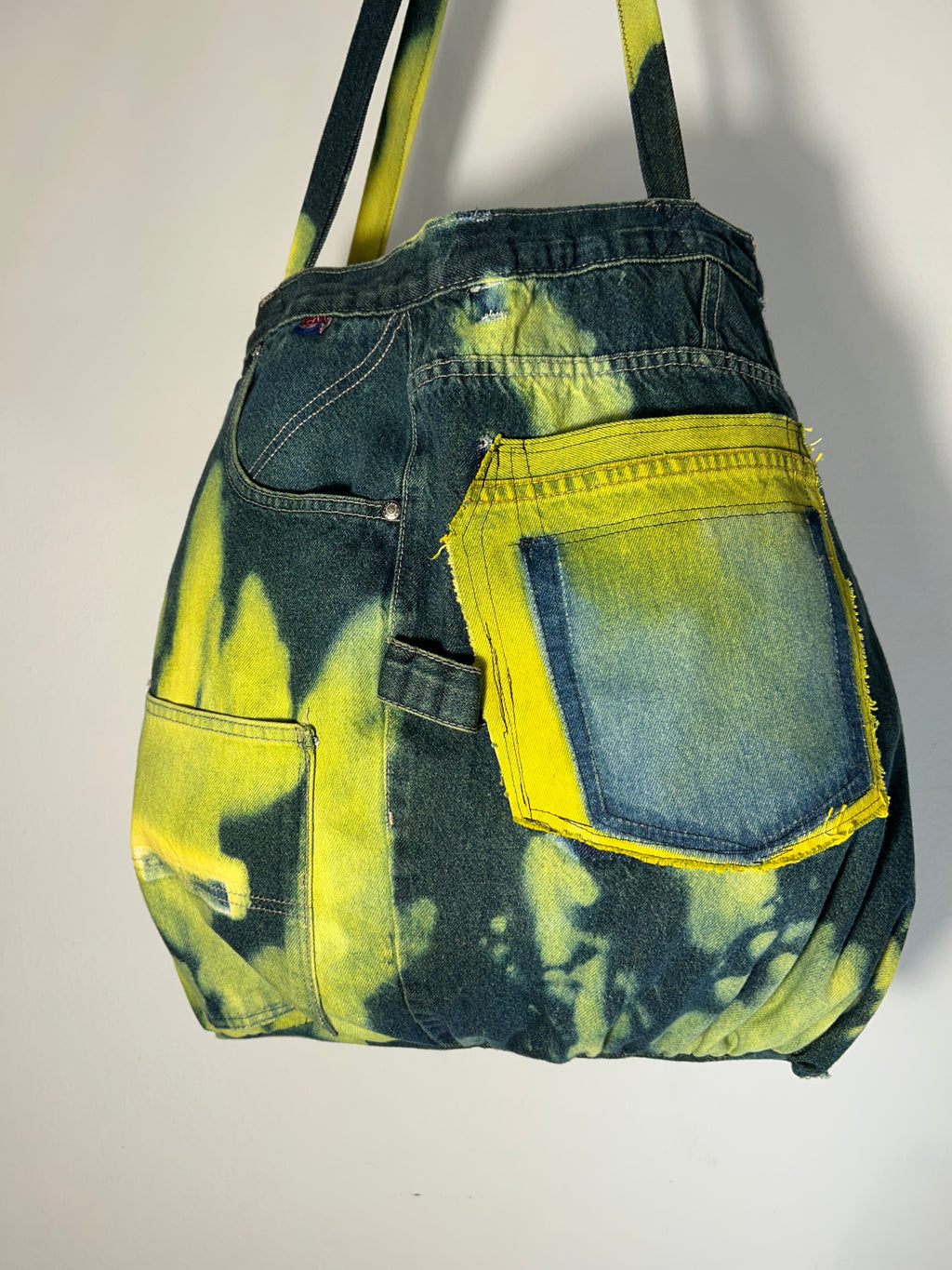 Tie-Dyed Lemon Drop Bag