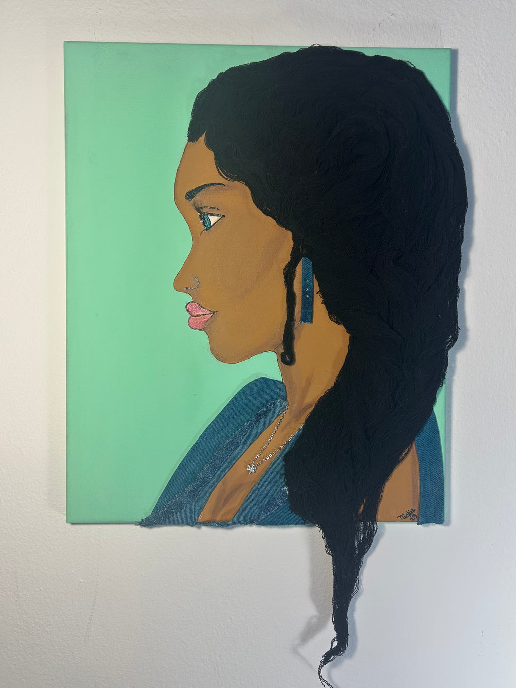 Sweeter In Person, Denim Canvas