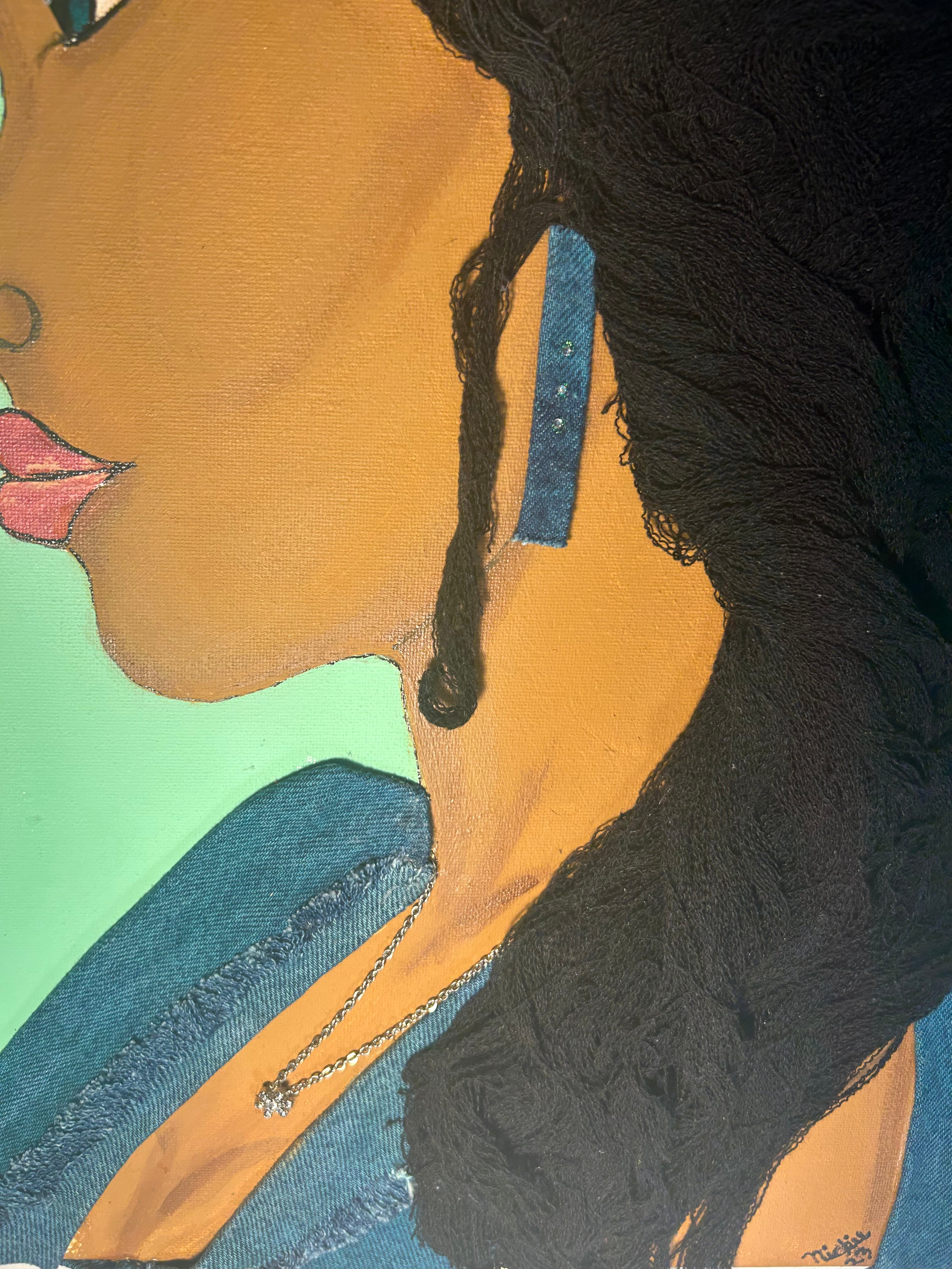 Sweeter In Person, Denim Canvas