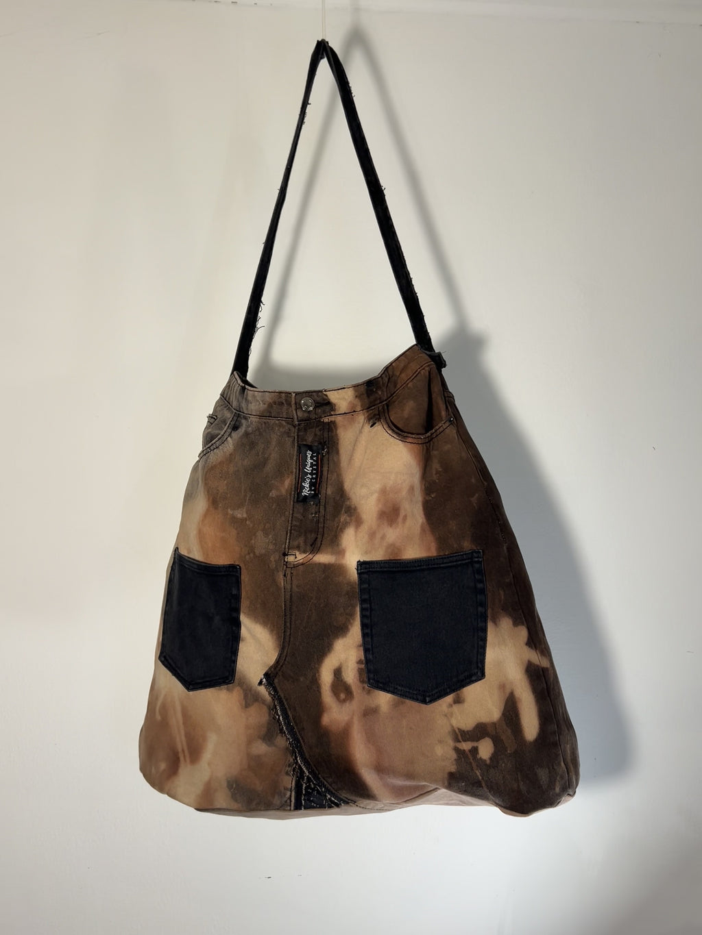 Tie-Dyed Brown Brother Bag