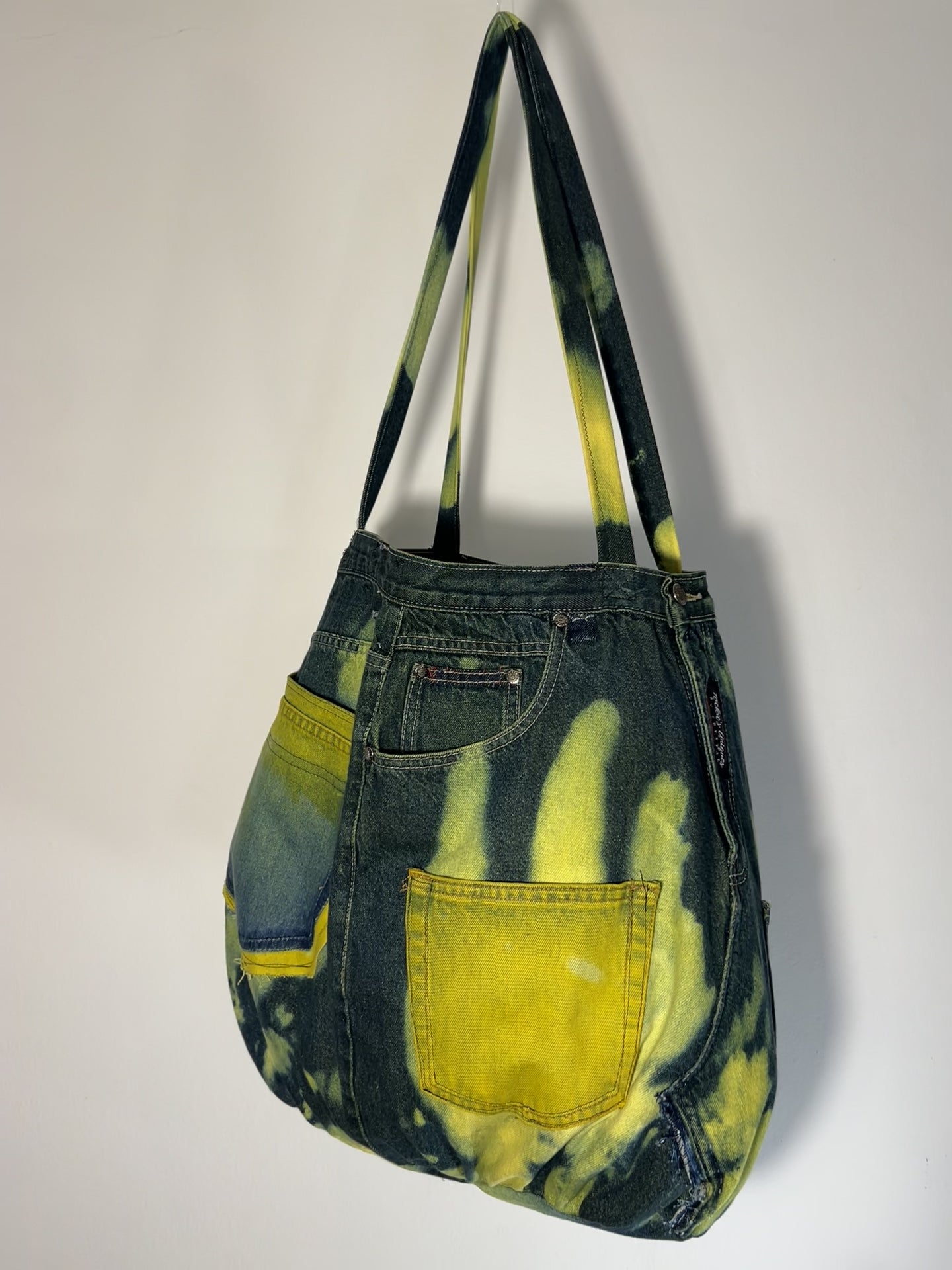 Tie-Dyed Lemon Drop Bag