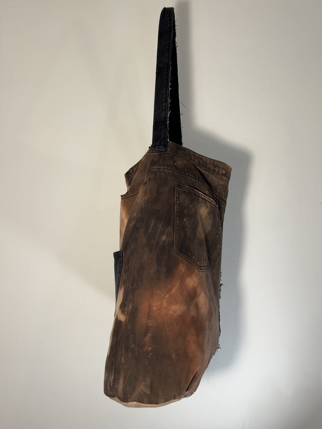 Tie-Dyed Brown Brother Bag