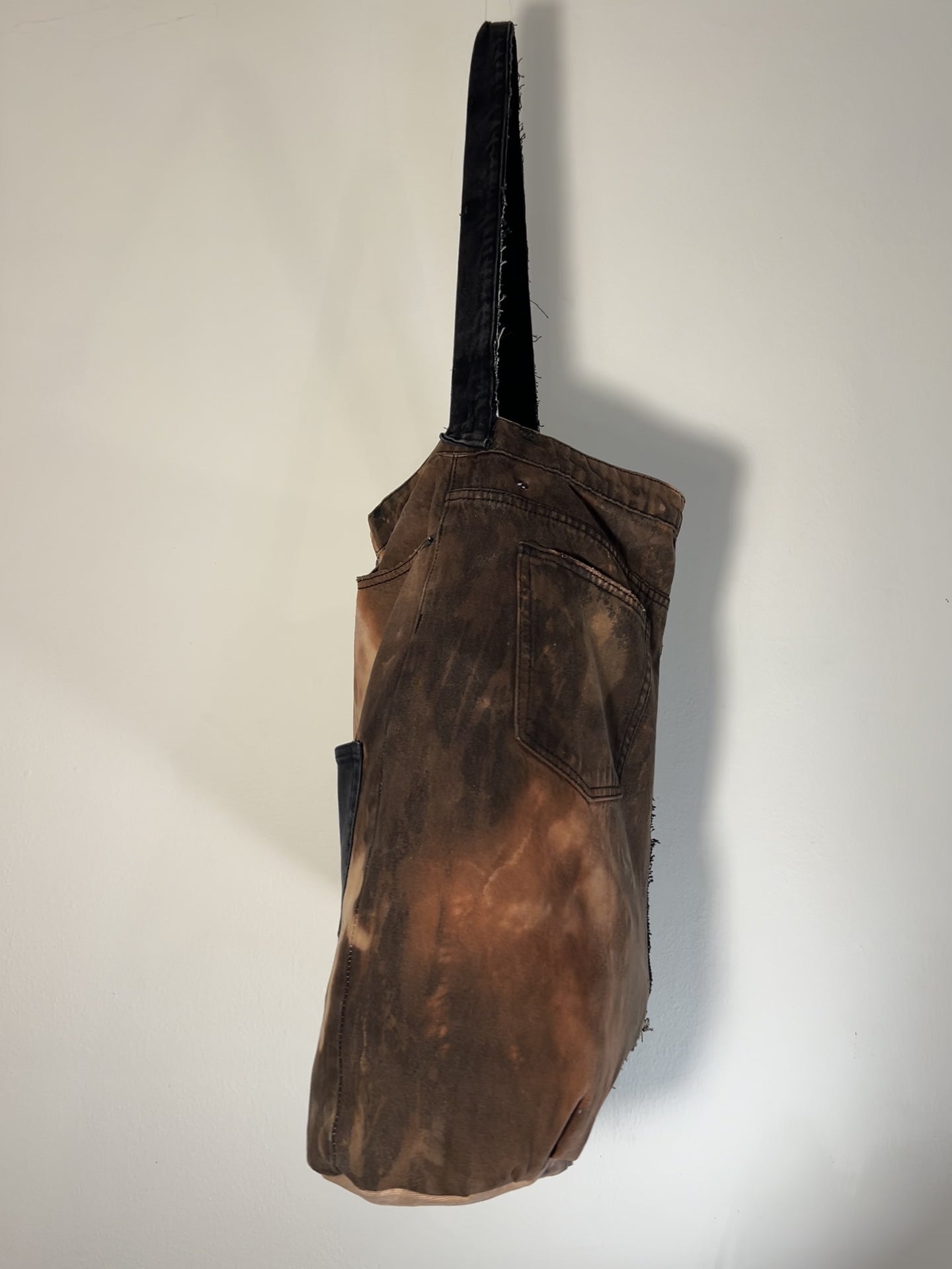 Tie-Dyed Brown Brother Bag